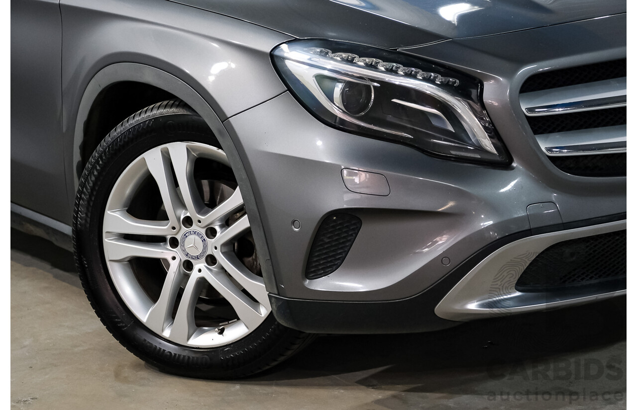02/2016 Mercedes-Benz GLA 200 d FWD X156 MY16 4D Wagon Grey Diesel Turbo 2.1L