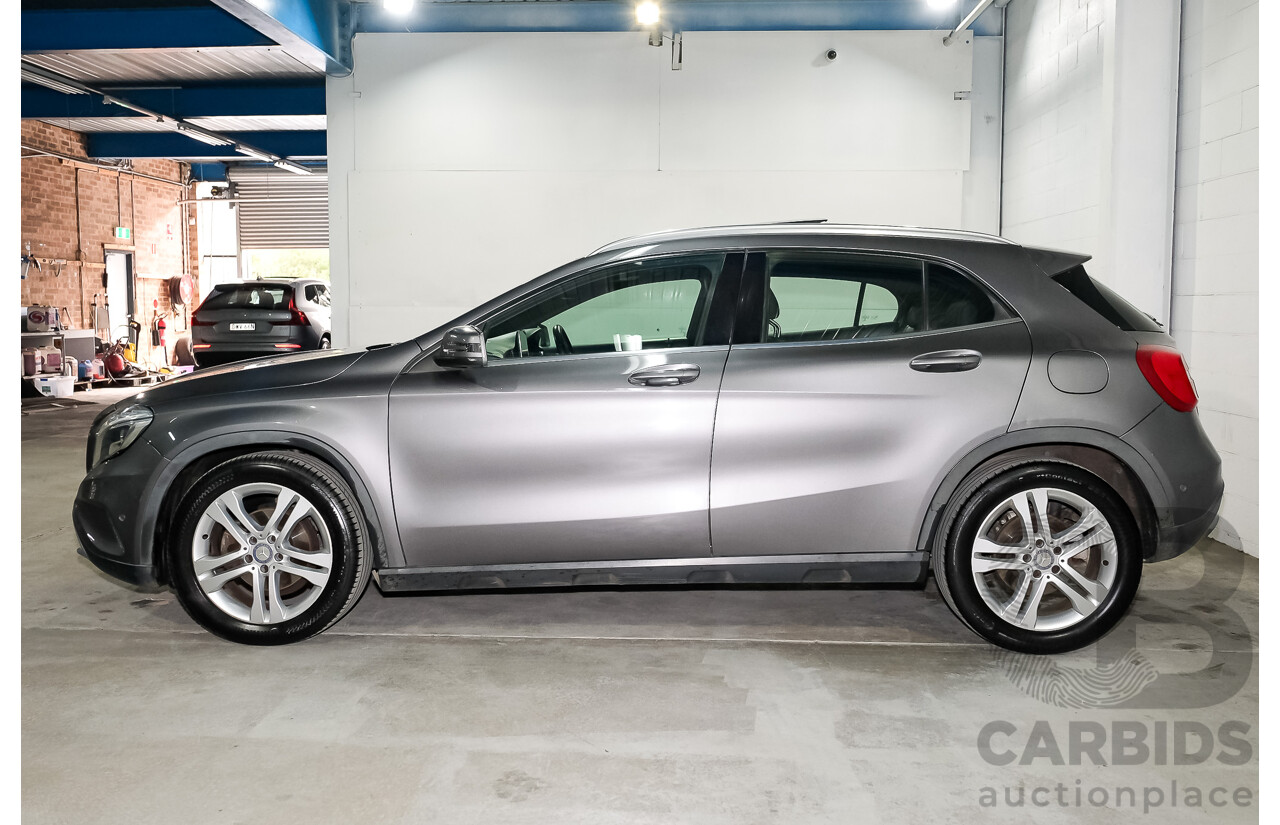 02/2016 Mercedes-Benz GLA 200 d FWD X156 MY16 4D Wagon Grey Diesel Turbo 2.1L