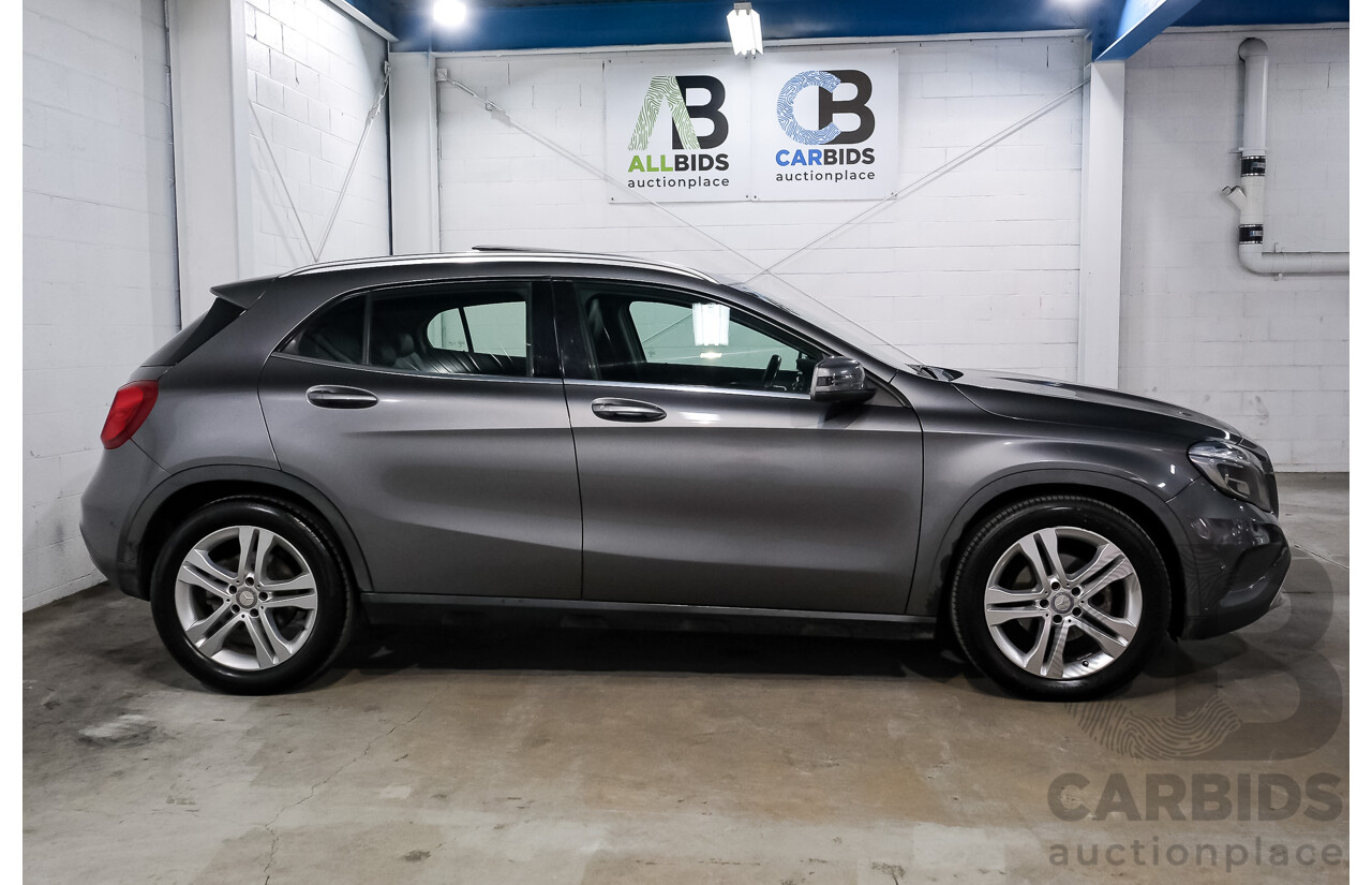 02/2016 Mercedes-Benz GLA 200 d FWD X156 MY16 4D Wagon Grey Diesel Turbo 2.1L