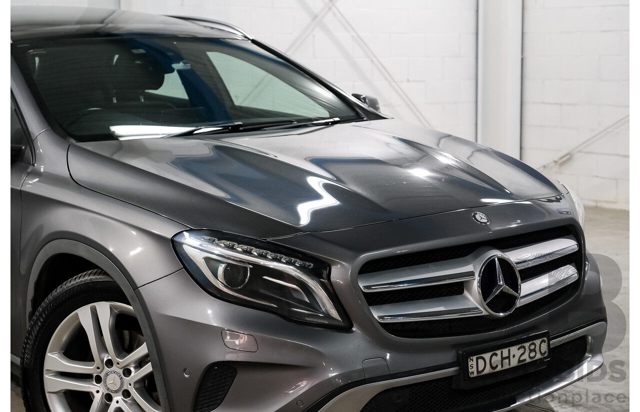 02/2016 Mercedes-Benz GLA 200 d FWD X156 MY16 4D Wagon Grey Diesel Turbo 2.1L