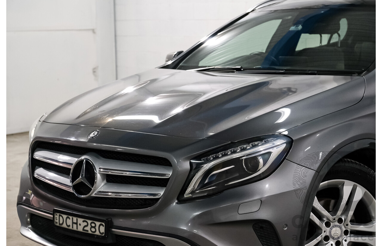 02/2016 Mercedes-Benz GLA 200 d FWD X156 MY16 4D Wagon Grey Diesel Turbo 2.1L