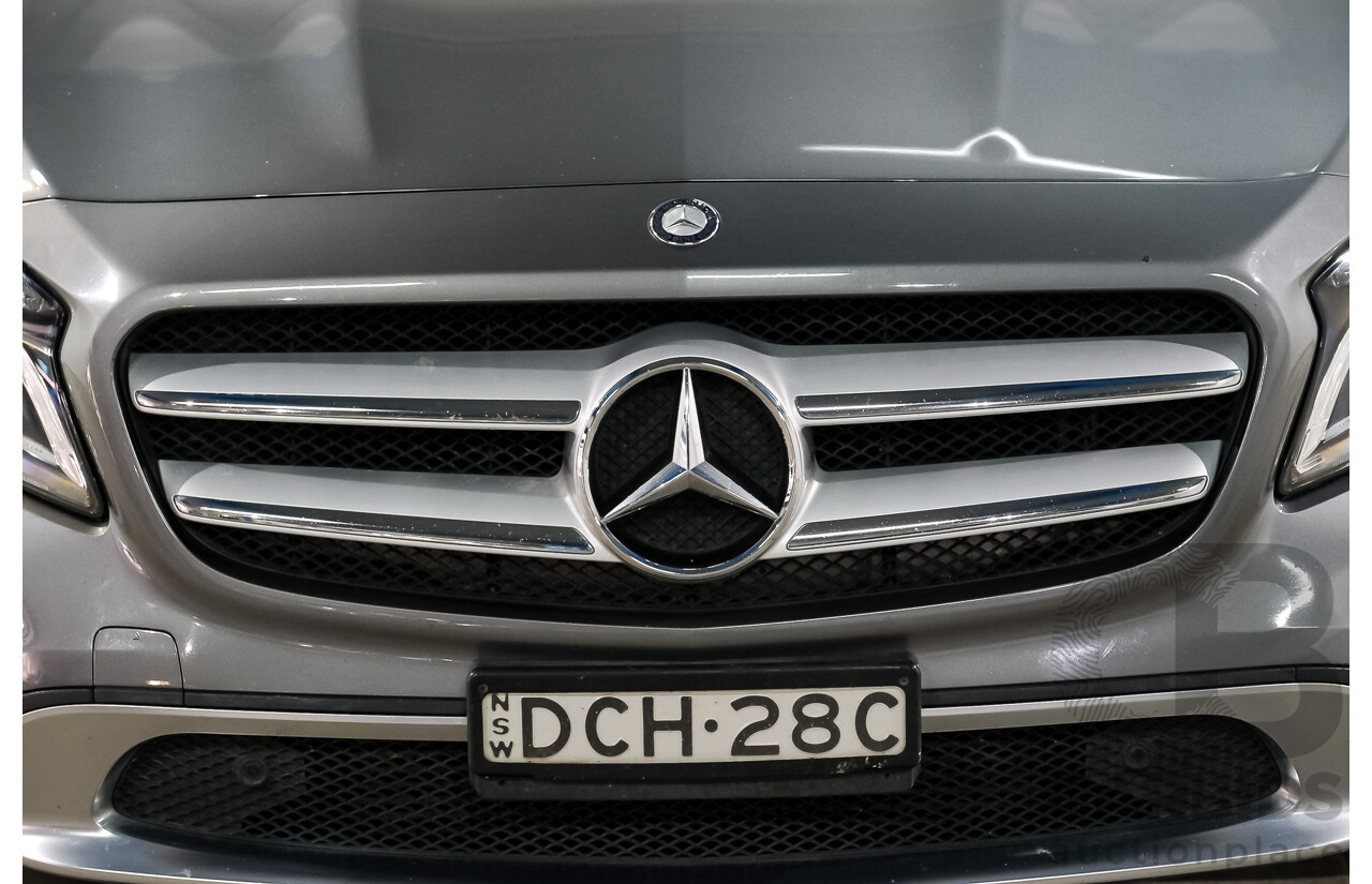 02/2016 Mercedes-Benz GLA 200 d FWD X156 MY16 4D Wagon Grey Diesel Turbo 2.1L