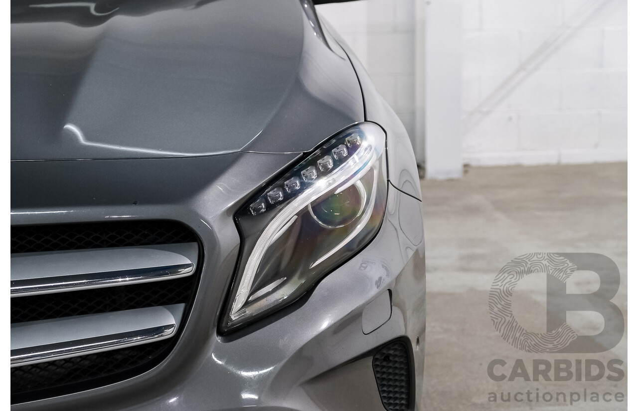 02/2016 Mercedes-Benz GLA 200 d FWD X156 MY16 4D Wagon Grey Diesel Turbo 2.1L