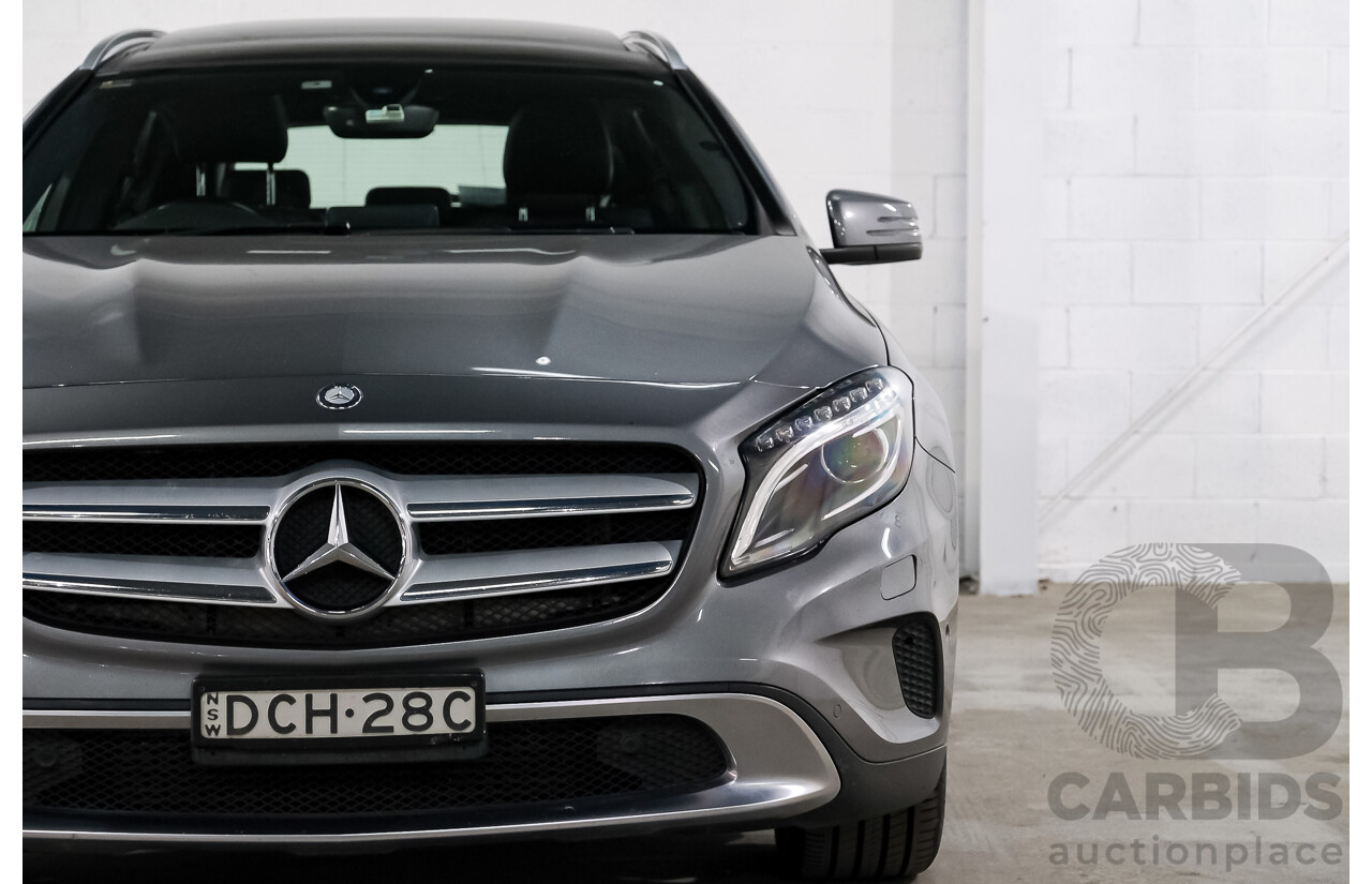 02/2016 Mercedes-Benz GLA 200 d FWD X156 MY16 4D Wagon Grey Diesel Turbo 2.1L