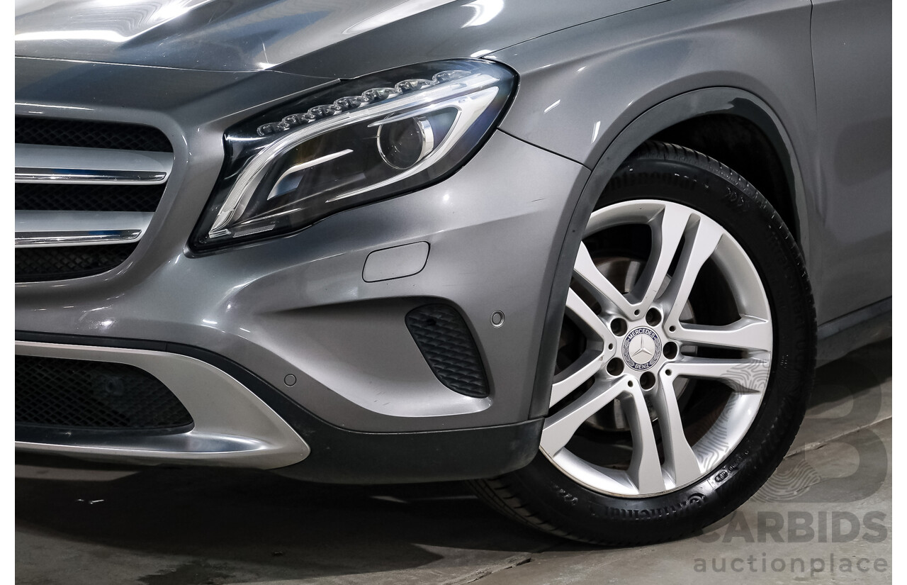02/2016 Mercedes-Benz GLA 200 d FWD X156 MY16 4D Wagon Grey Diesel Turbo 2.1L