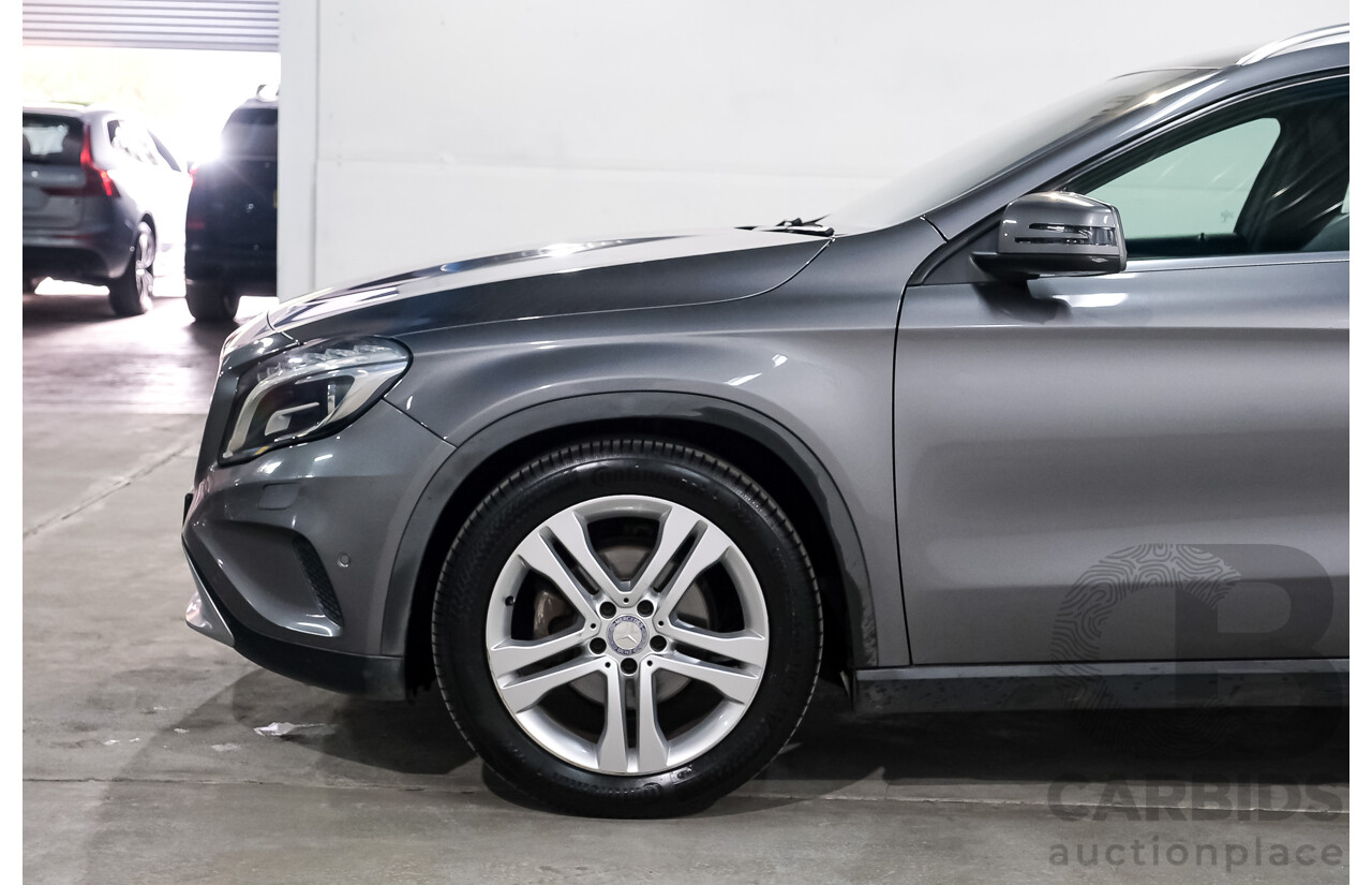 02/2016 Mercedes-Benz GLA 200 d FWD X156 MY16 4D Wagon Grey Diesel Turbo 2.1L