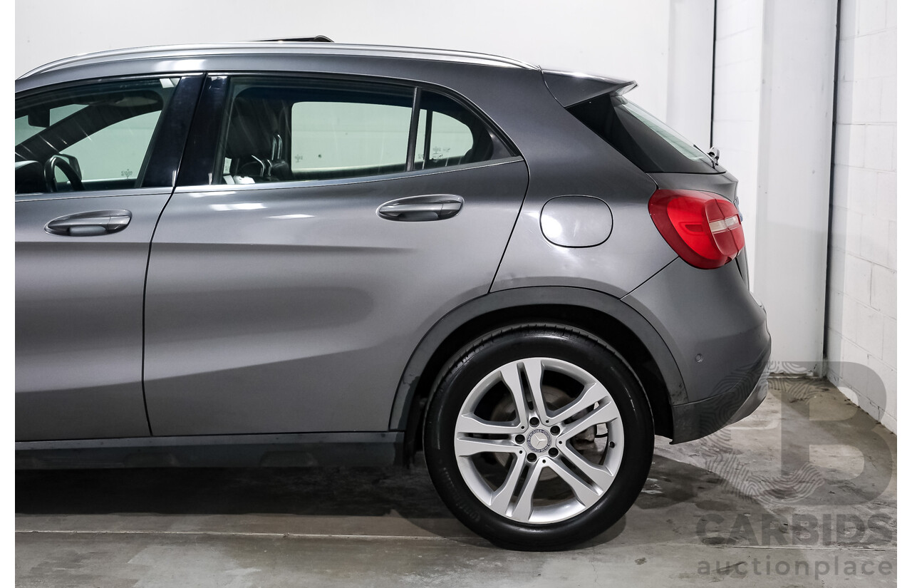 02/2016 Mercedes-Benz GLA 200 d FWD X156 MY16 4D Wagon Grey Diesel Turbo 2.1L