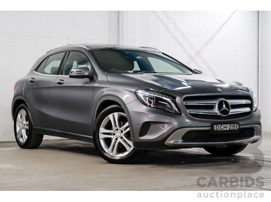 02/2016 Mercedes-Benz GLA 200 d FWD X156 MY16 4D Wagon Grey Diesel Turbo 2.1L