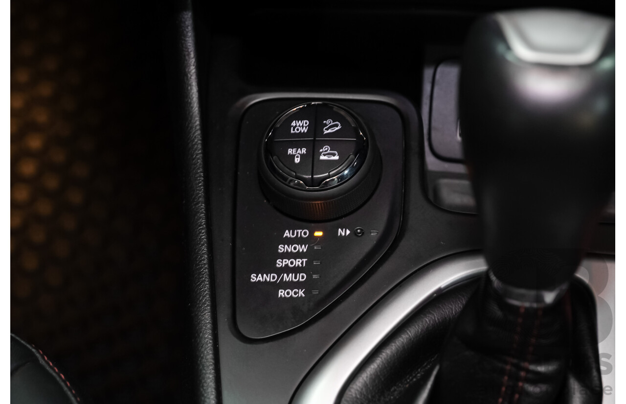 08/2014 Jeep Cherokee Trailhawk (4x4) KL 4d Wagon Billet Silver Metallic V6 3.2L