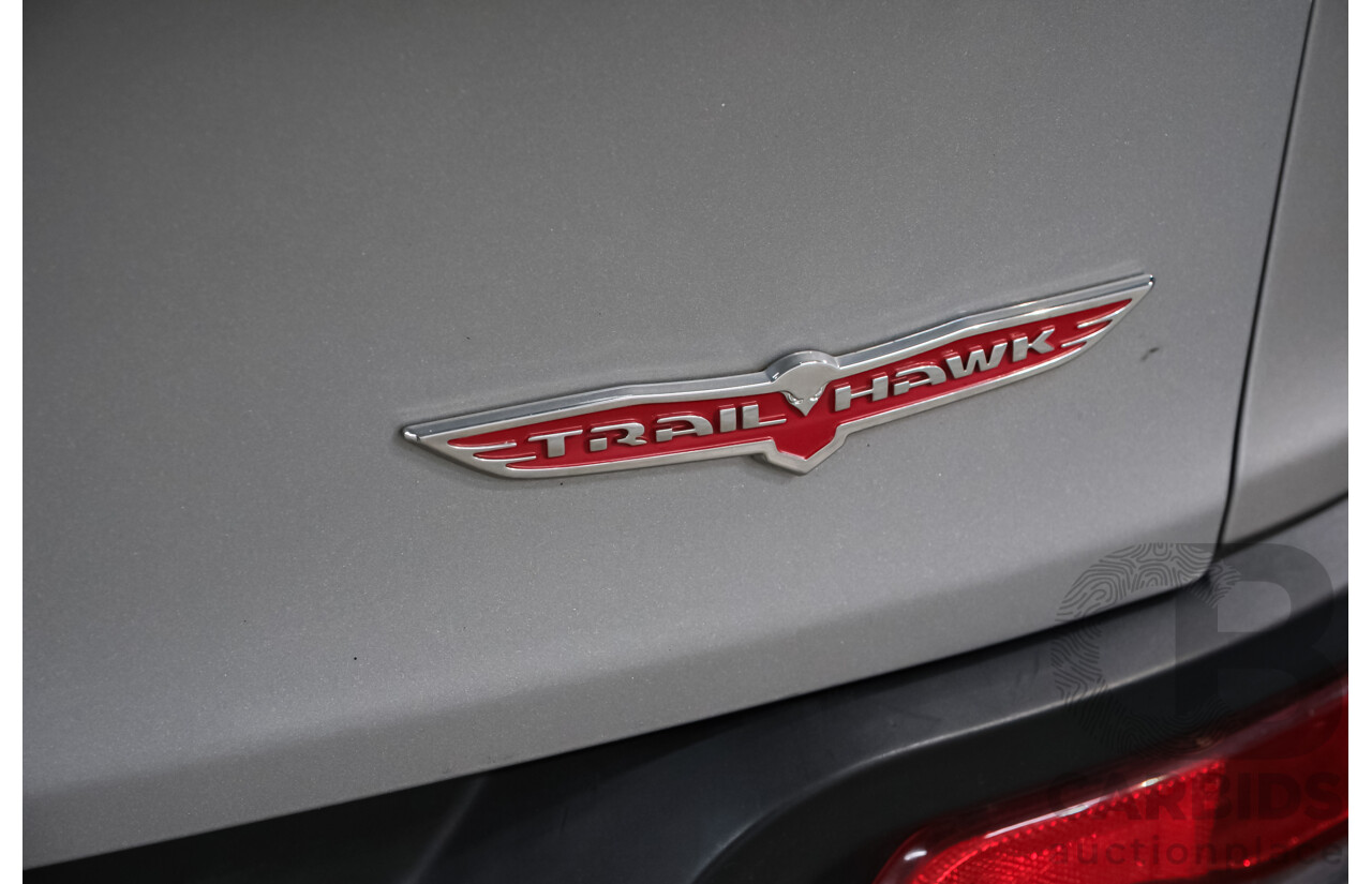 08/2014 Jeep Cherokee Trailhawk (4x4) KL 4d Wagon Billet Silver Metallic V6 3.2L