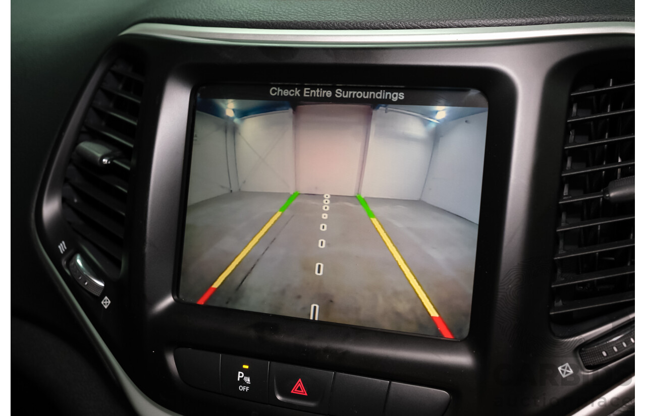 08/2014 Jeep Cherokee Trailhawk (4x4) KL 4d Wagon Billet Silver Metallic V6 3.2L
