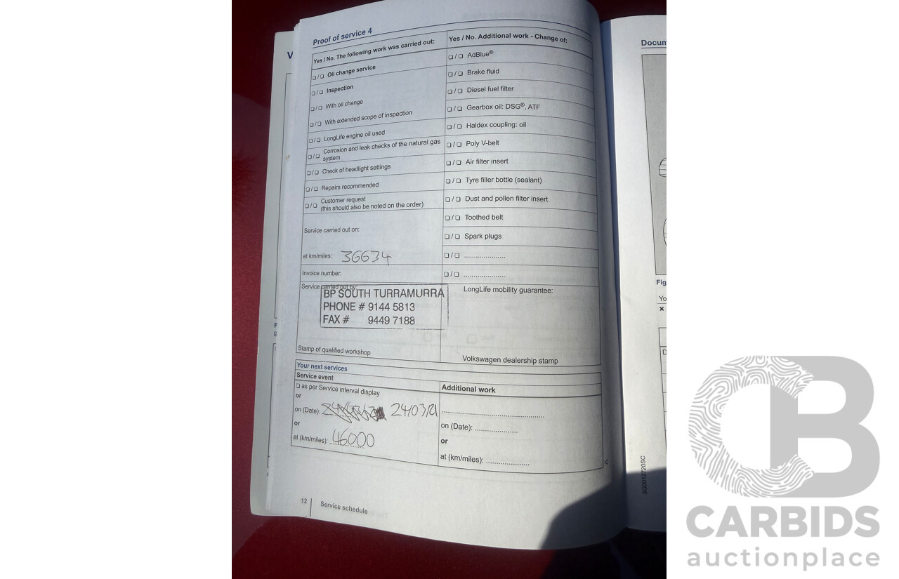 03/2016 Volkswagen Polo 81 TSI Comfortline (FWD) 6R MY16 5D Hatchback Red Turbo 1.2L