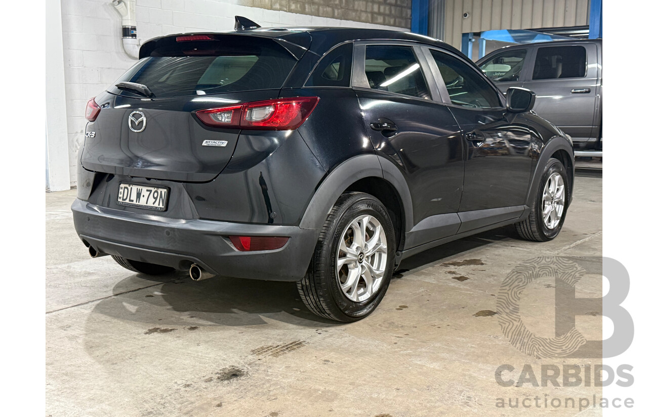 12/2016 Mazda CX-3 Maxx (FWD) DK 4d Wagon Black 2.0L