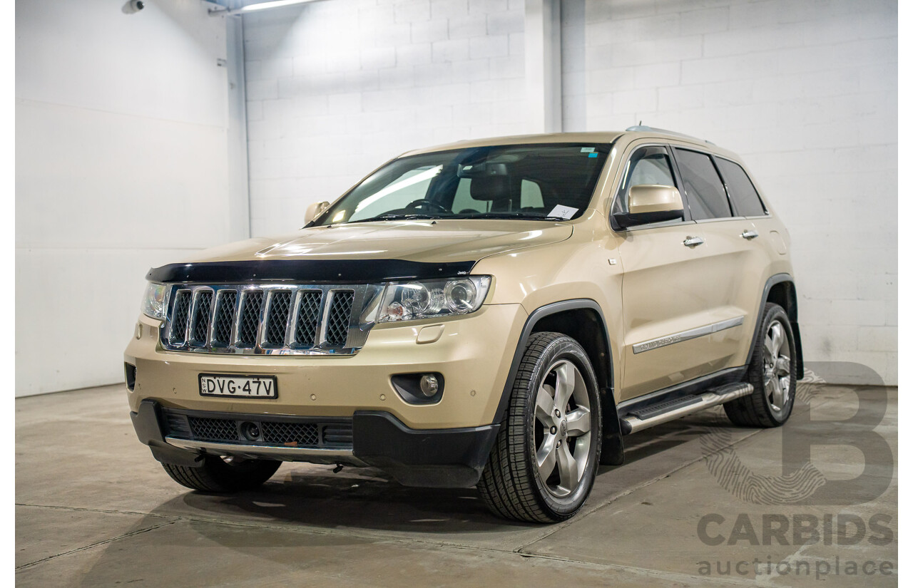 12/2011 Jeep Grand Cherokee Overland (4x4) WK 4d Wagon null 5.7L
