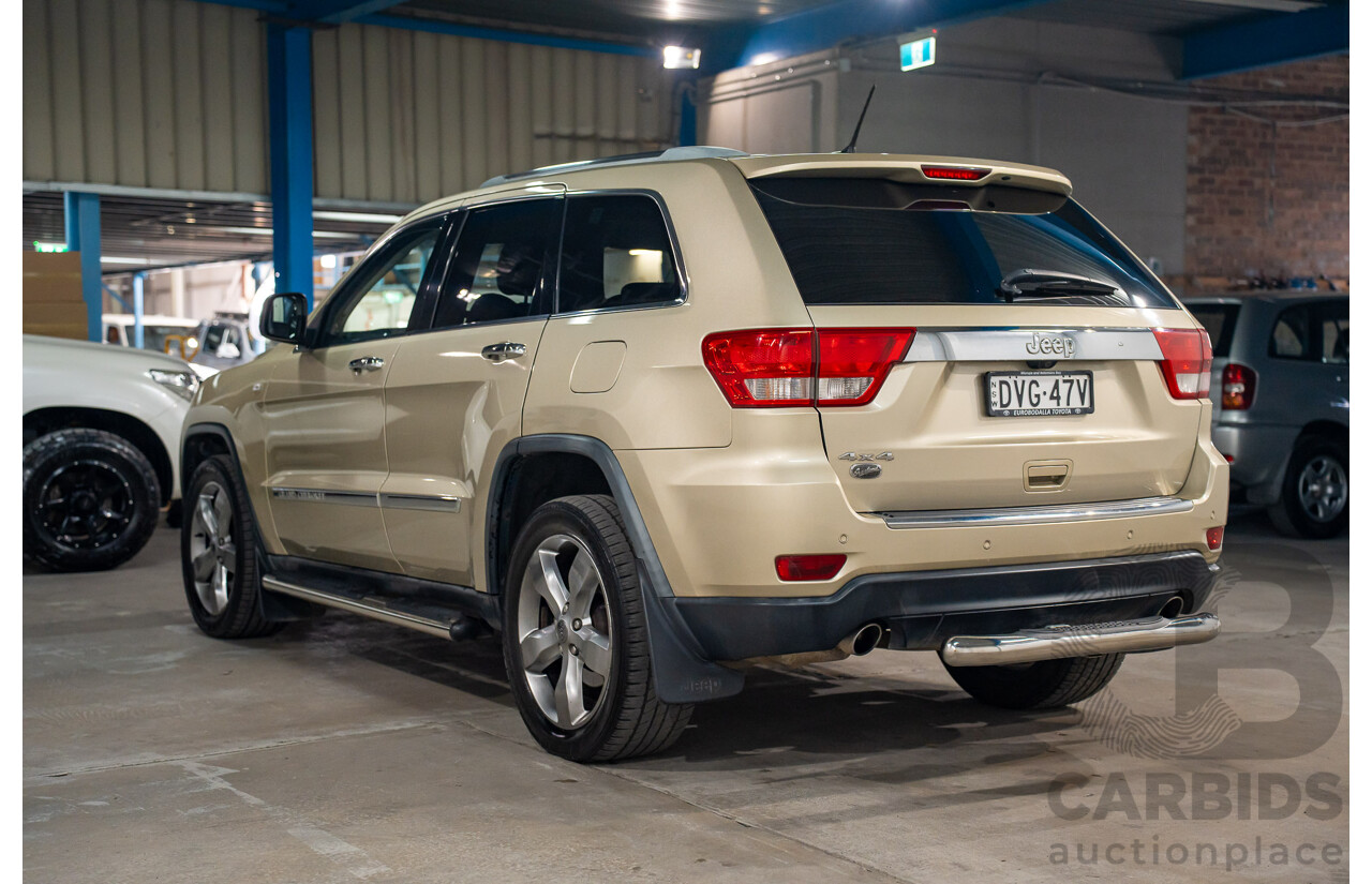 12/2011 Jeep Grand Cherokee Overland (4x4) WK 4d Wagon null 5.7L