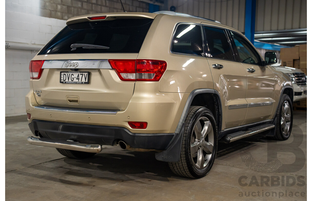 12/2011 Jeep Grand Cherokee Overland (4x4) WK 4d Wagon null 5.7L