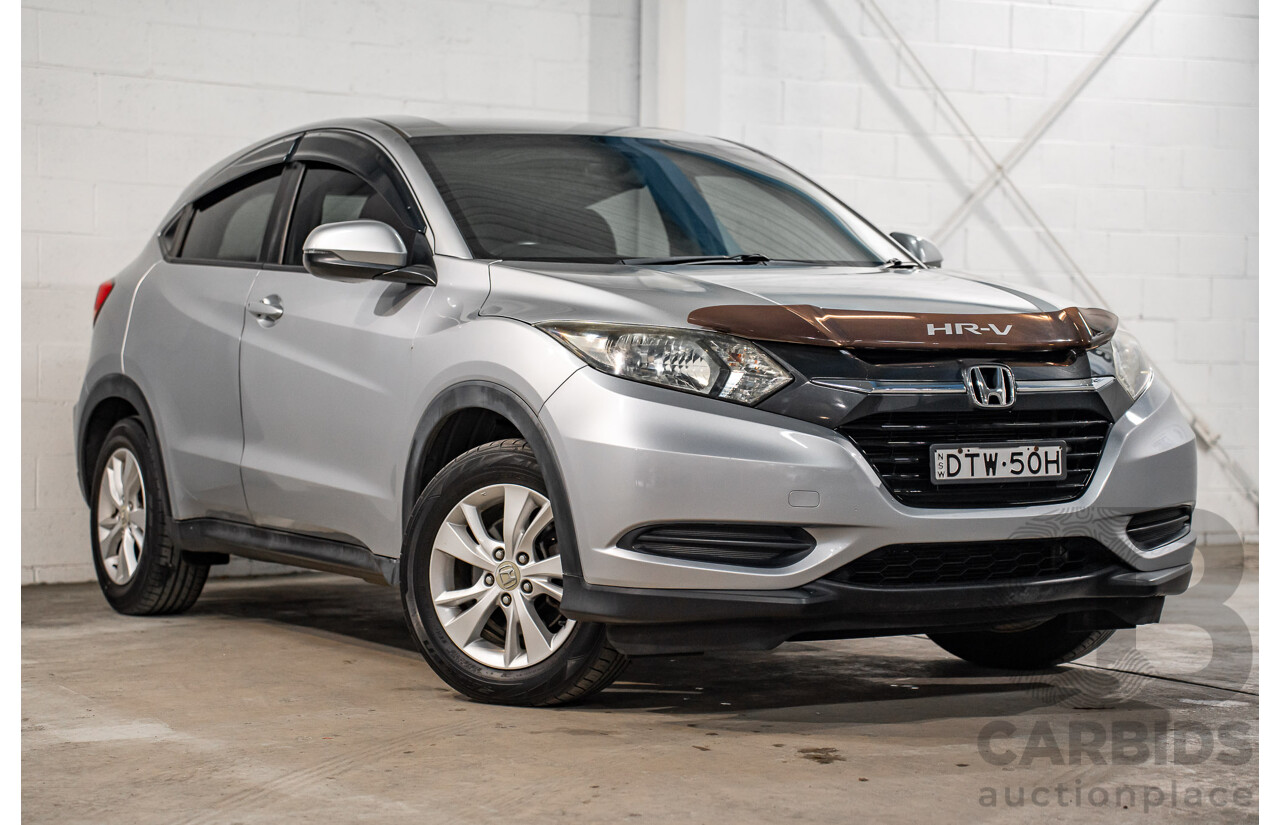 09/2017 Honda HR-V VTi (FWD) MY17 4d Wagon Lunar Silver Metallic 1.8L