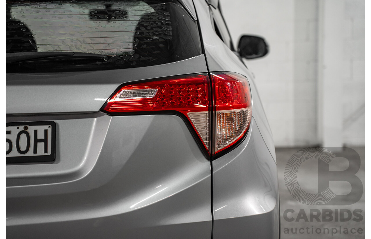 09/2017 Honda HR-V VTi (FWD) MY17 4d Wagon Lunar Silver Metallic 1.8L
