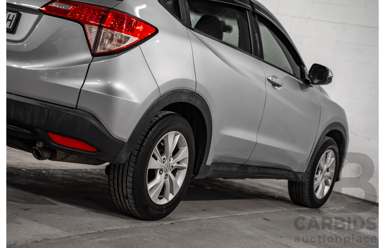 09/2017 Honda HR-V VTi (FWD) MY17 4d Wagon Lunar Silver Metallic 1.8L