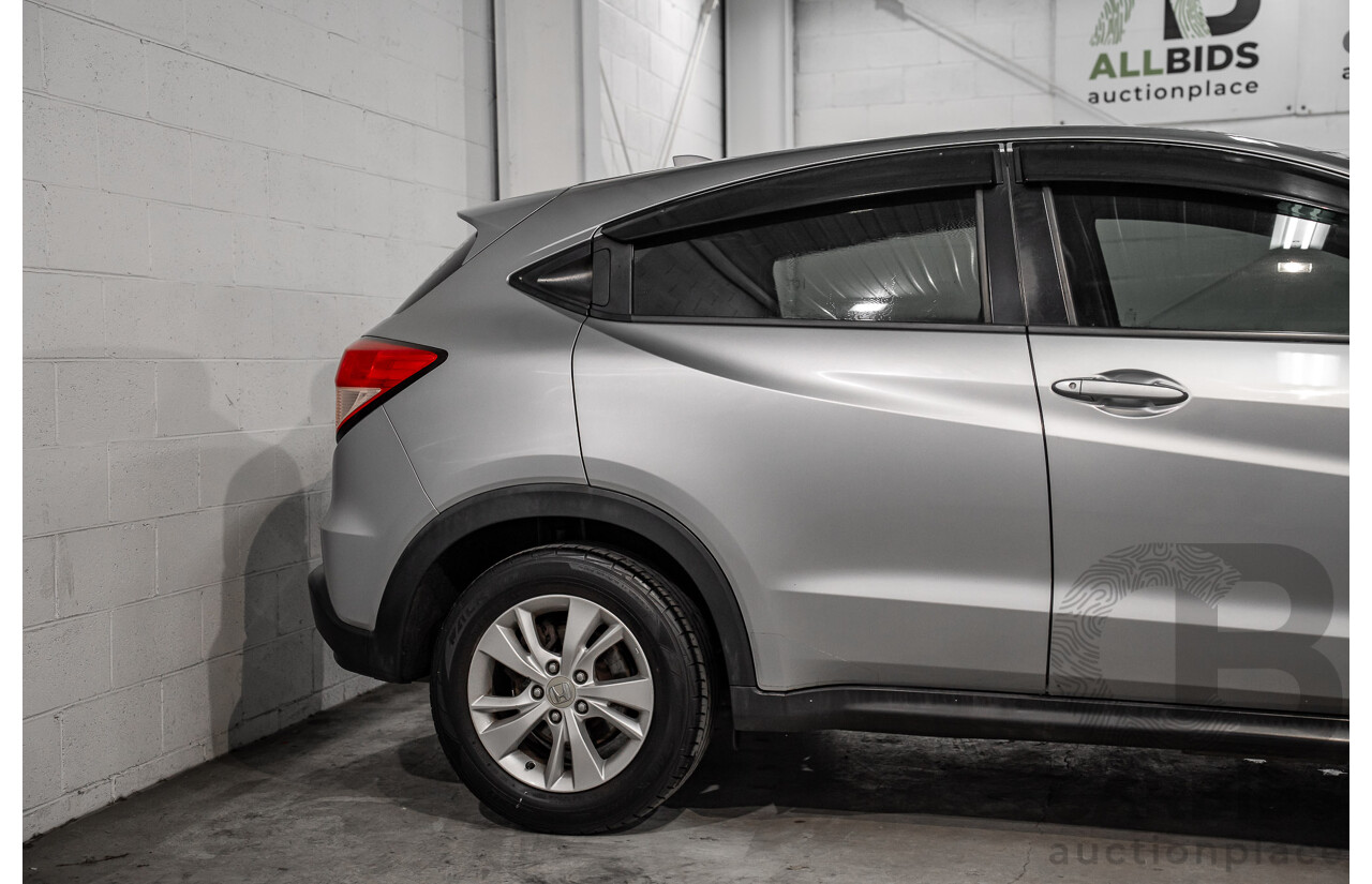 09/2017 Honda HR-V VTi (FWD) MY17 4d Wagon Lunar Silver Metallic 1.8L