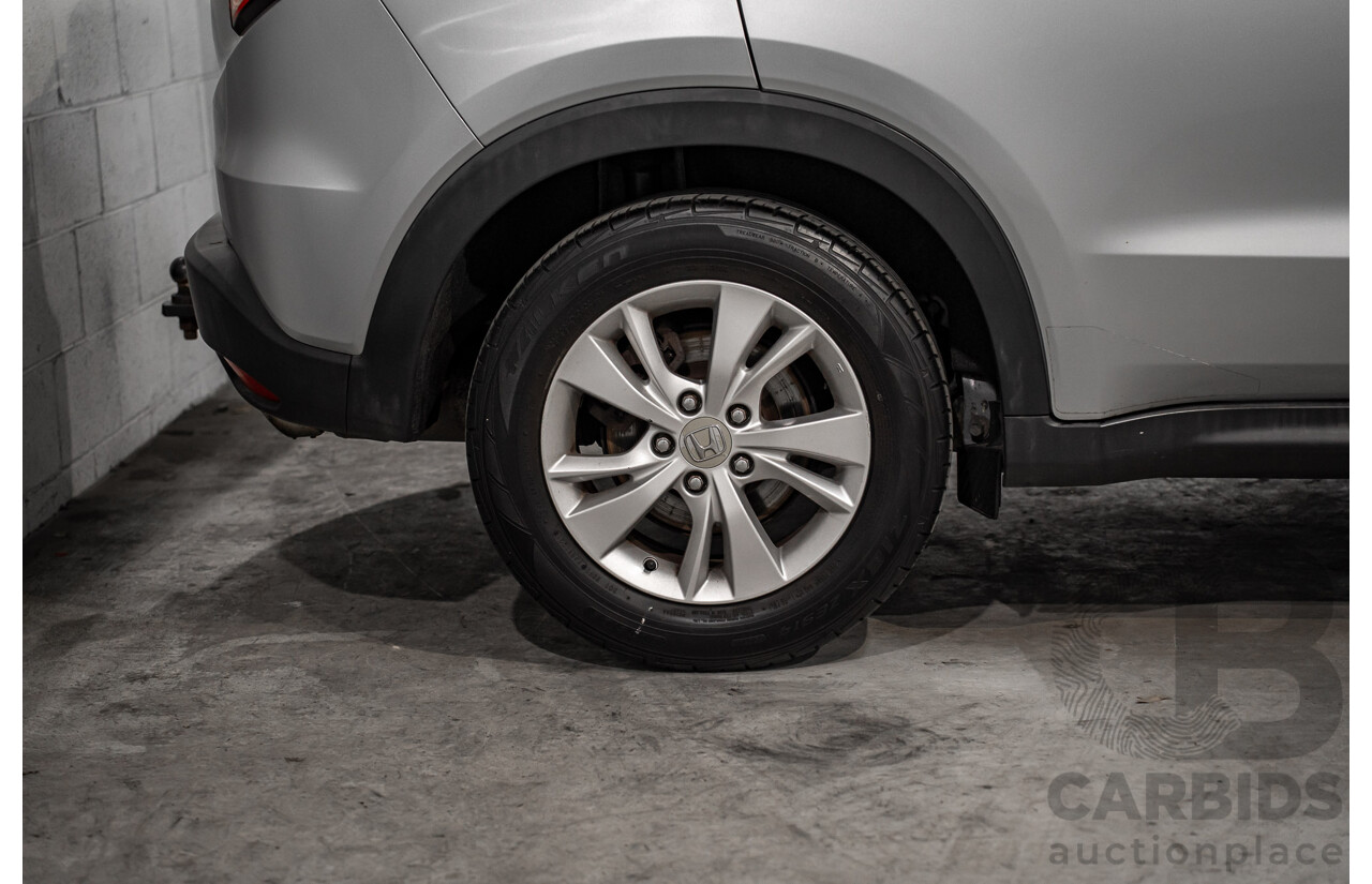 09/2017 Honda HR-V VTi (FWD) MY17 4d Wagon Lunar Silver Metallic 1.8L