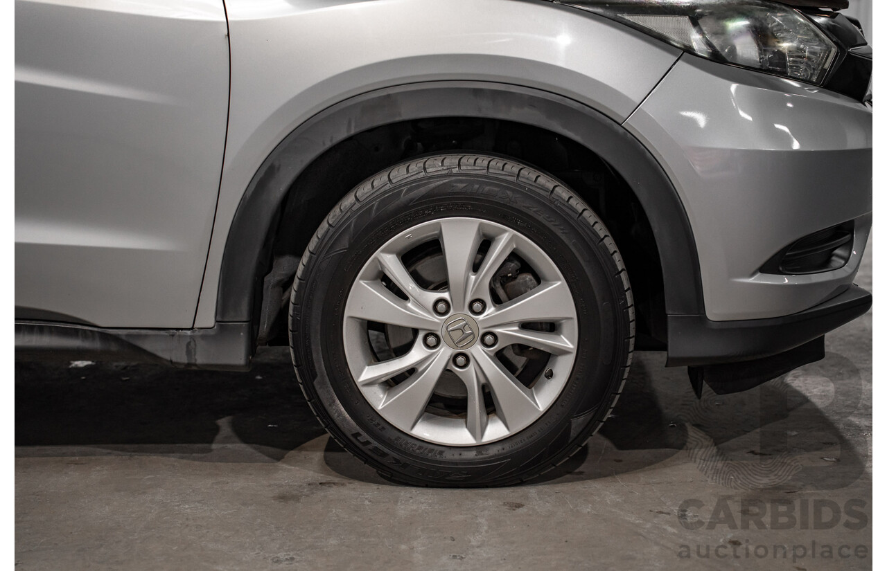09/2017 Honda HR-V VTi (FWD) MY17 4d Wagon Lunar Silver Metallic 1.8L