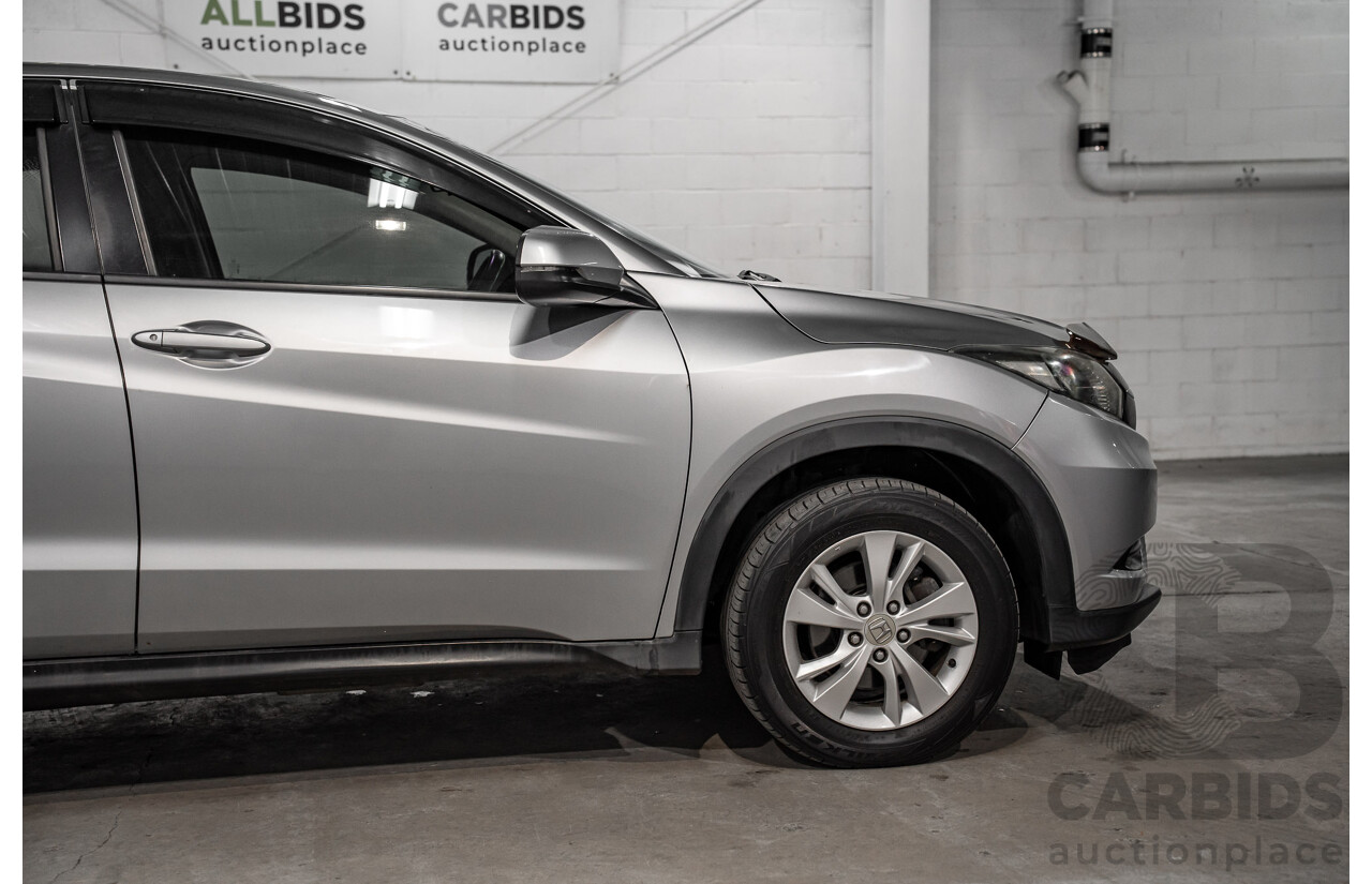 09/2017 Honda HR-V VTi (FWD) MY17 4d Wagon Lunar Silver Metallic 1.8L