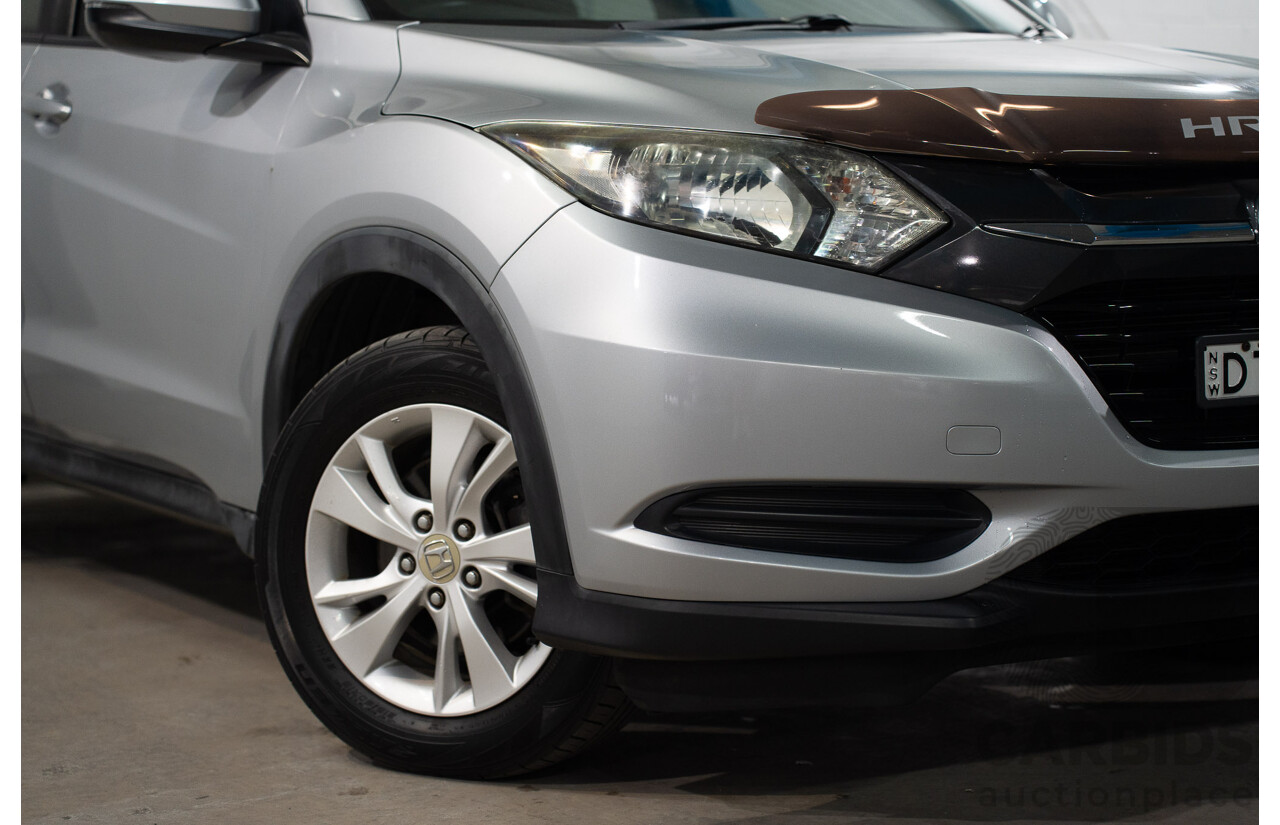 09/2017 Honda HR-V VTi (FWD) MY17 4d Wagon Lunar Silver Metallic 1.8L