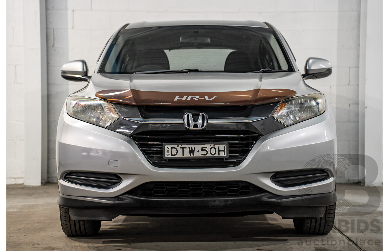 09/2017 Honda HR-V VTi (FWD) MY17 4d Wagon Lunar Silver Metallic 1.8L