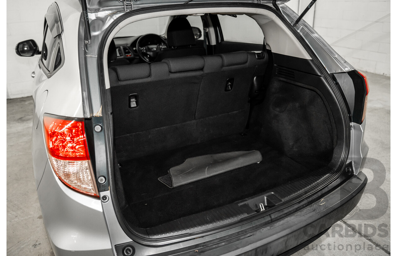 09/2017 Honda HR-V VTi (FWD) MY17 4d Wagon Lunar Silver Metallic 1.8L