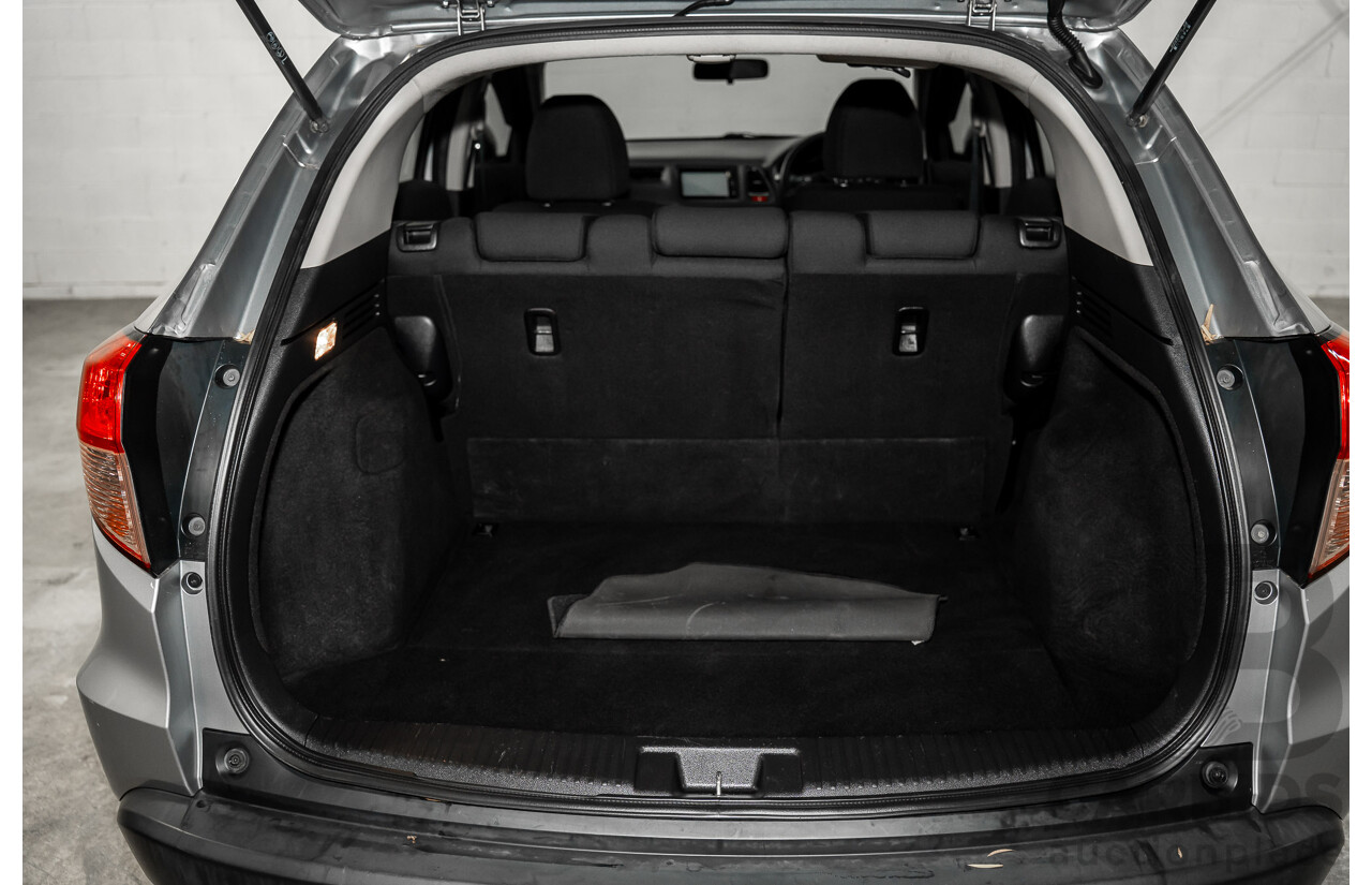 09/2017 Honda HR-V VTi (FWD) MY17 4d Wagon Lunar Silver Metallic 1.8L