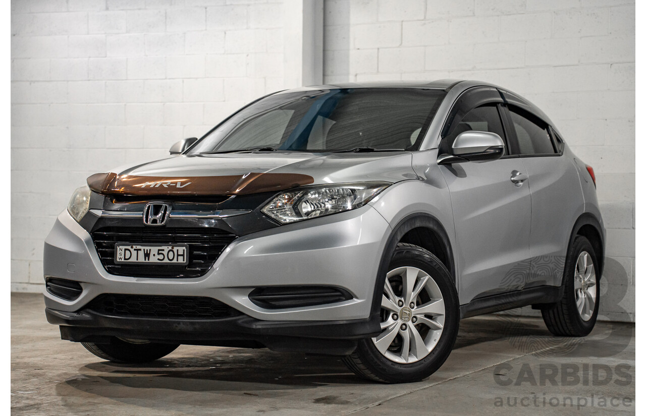 09/2017 Honda HR-V VTi (FWD) MY17 4d Wagon Lunar Silver Metallic 1.8L