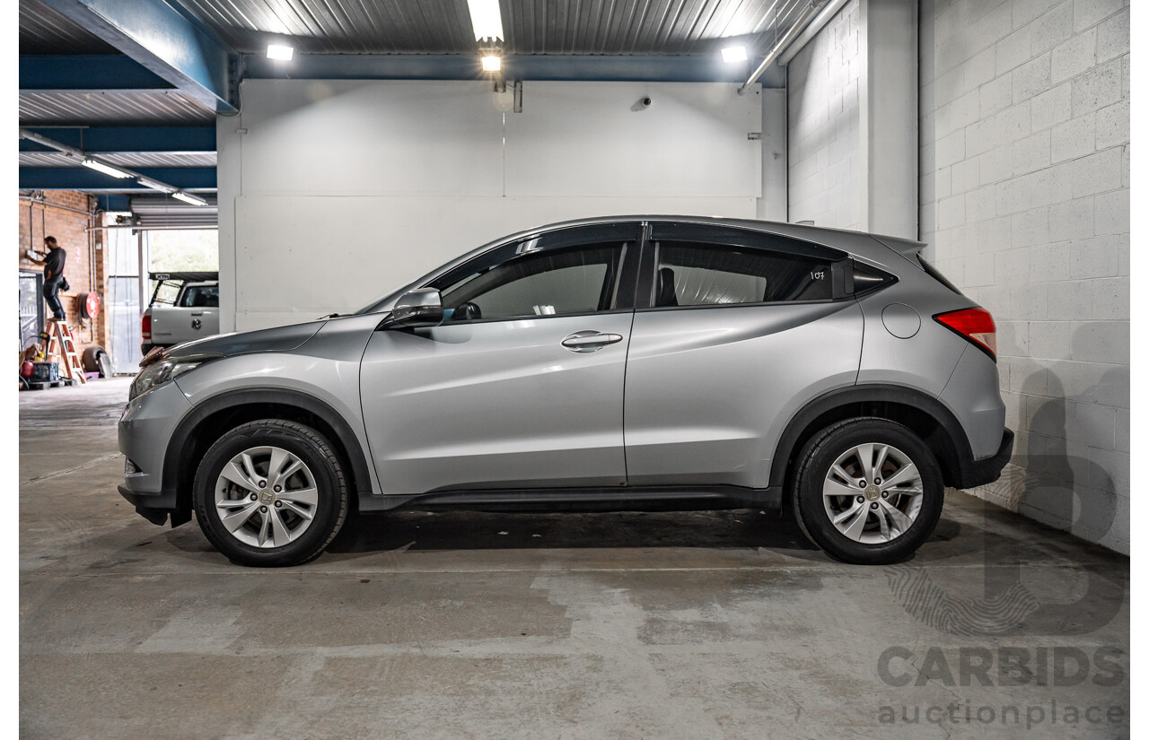 09/2017 Honda HR-V VTi (FWD) MY17 4d Wagon Lunar Silver Metallic 1.8L