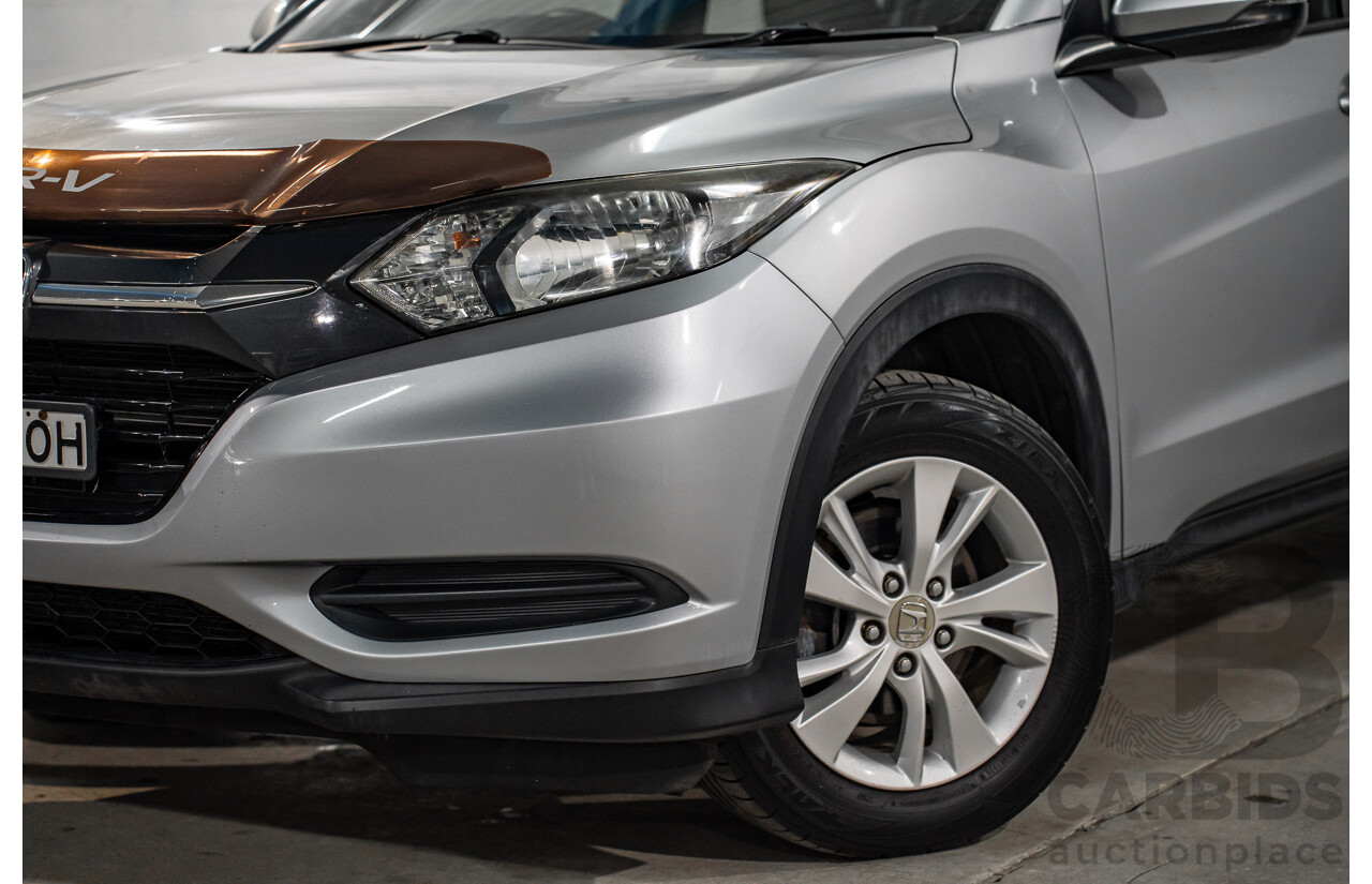 09/2017 Honda HR-V VTi (FWD) MY17 4d Wagon Lunar Silver Metallic 1.8L