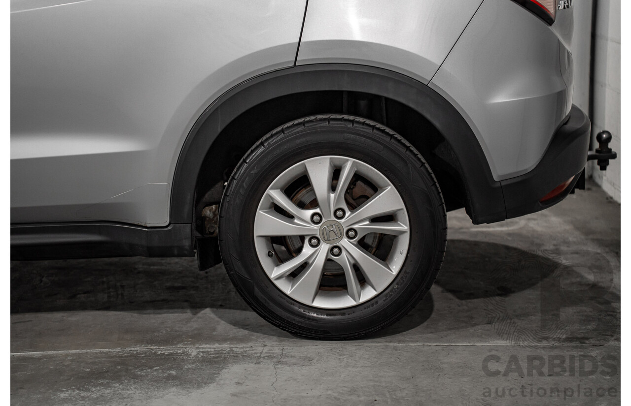 09/2017 Honda HR-V VTi (FWD) MY17 4d Wagon Lunar Silver Metallic 1.8L