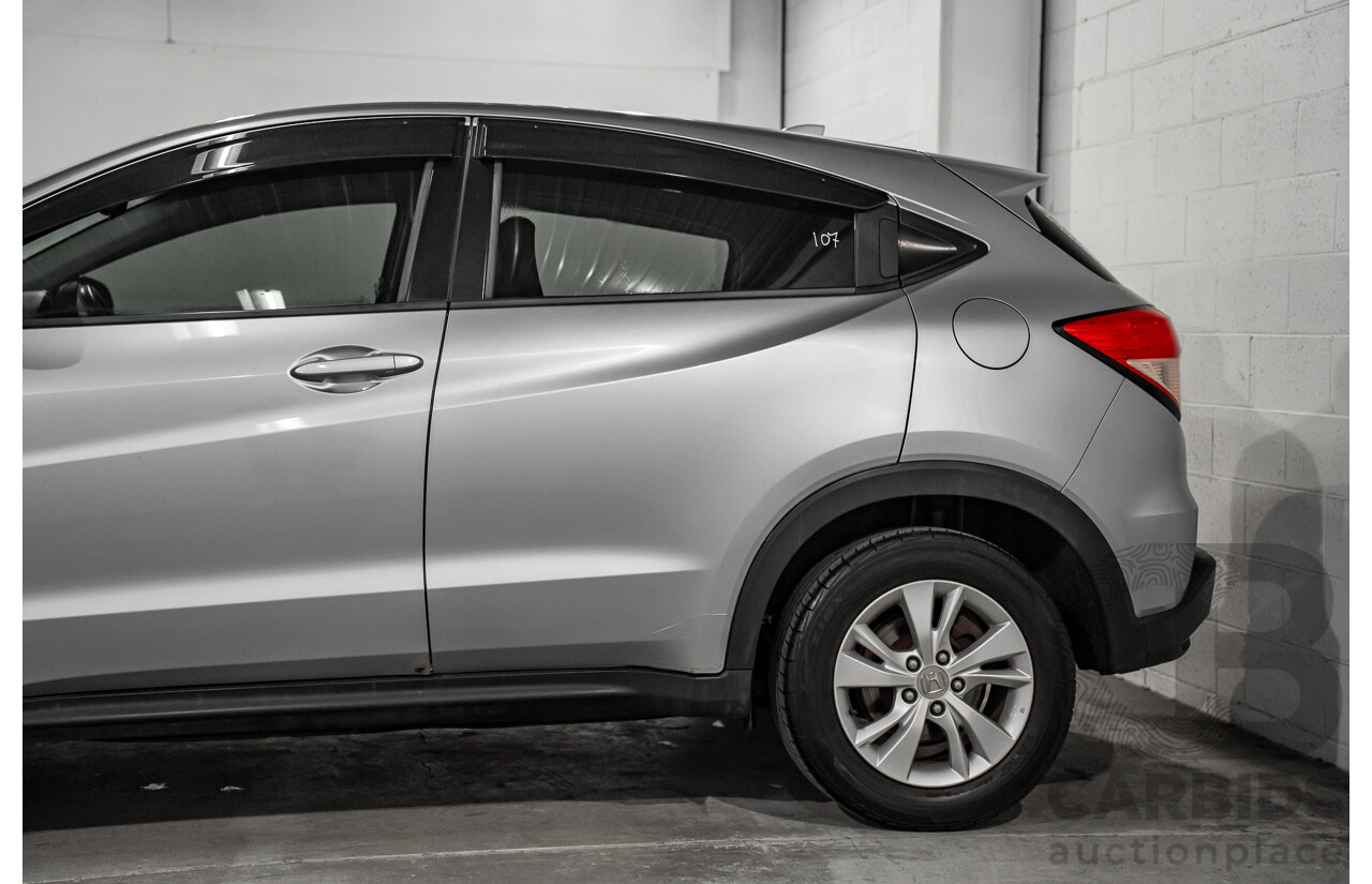 09/2017 Honda HR-V VTi (FWD) MY17 4d Wagon Lunar Silver Metallic 1.8L