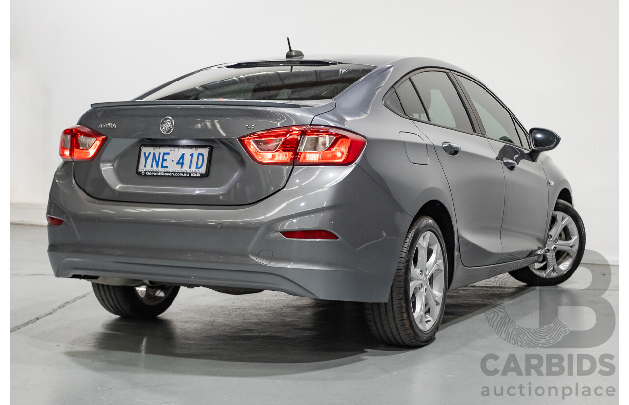 12/2018 Holden Astra LT BL MY18 4d Sedan Cosmic Grey 1.4L