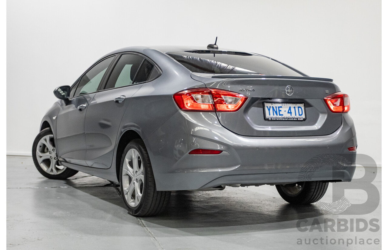 12/2018 Holden Astra LT BL MY18 4d Sedan Cosmic Grey 1.4L