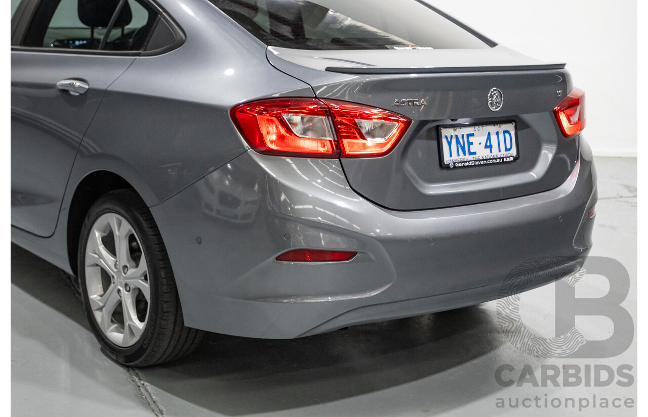 12/2018 Holden Astra LT BL MY18 4d Sedan Cosmic Grey 1.4L