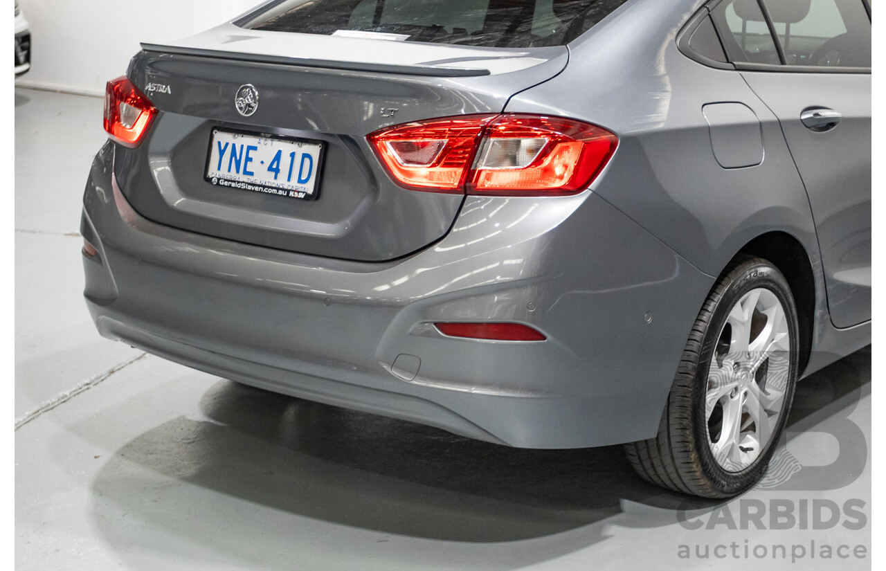 12/2018 Holden Astra LT BL MY18 4d Sedan Cosmic Grey 1.4L