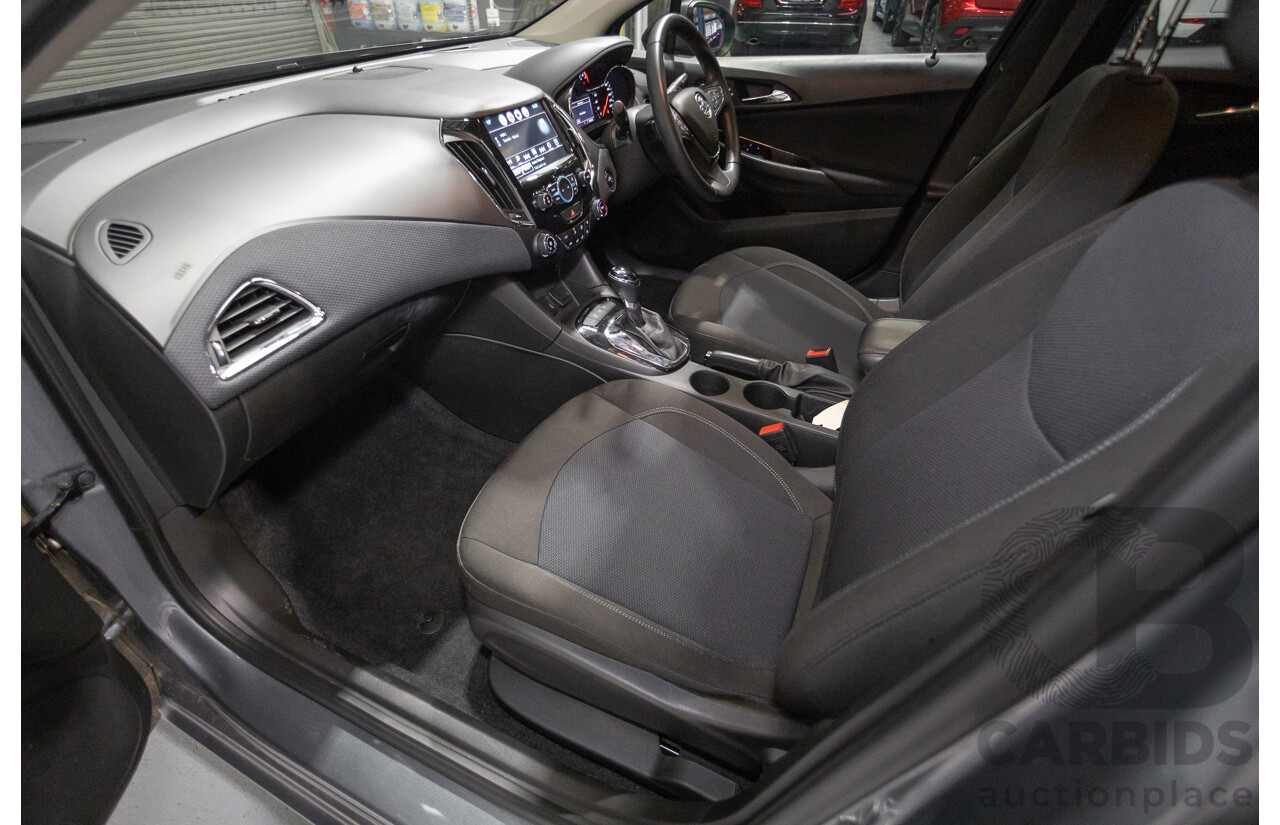 12/2018 Holden Astra LT BL MY18 4d Sedan Cosmic Grey 1.4L