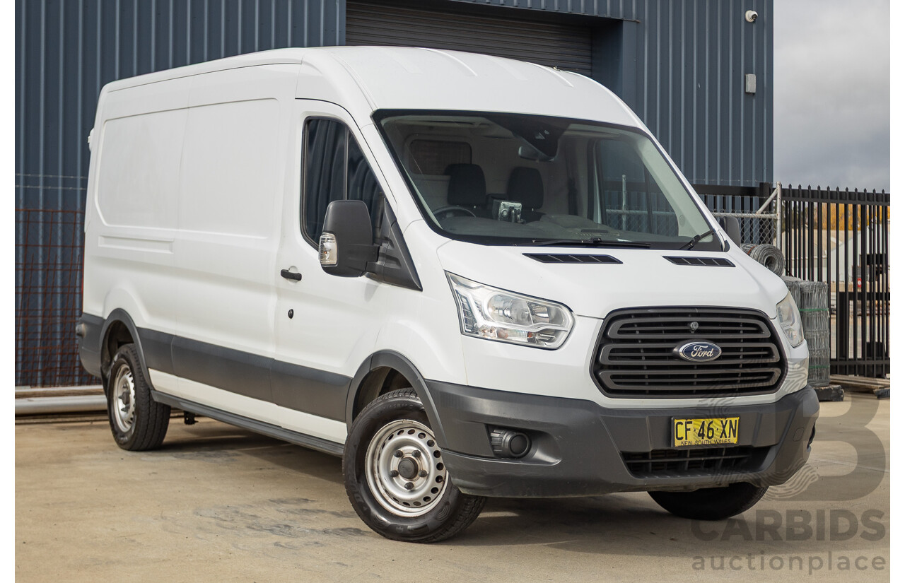 10/2015 Ford Transit Mid Roof (LWB) VO Van Frozen White Turbo Diesel 2.2L