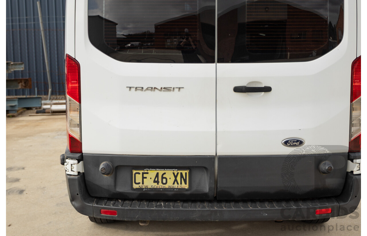 10/2015 Ford Transit Mid Roof (LWB) VO Van Frozen White Turbo Diesel 2.2L