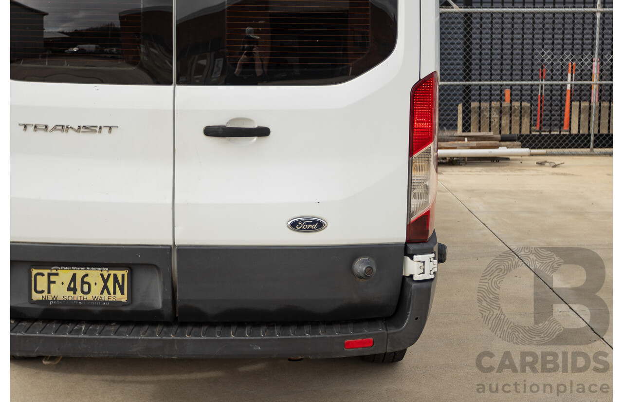 10/2015 Ford Transit Mid Roof (LWB) VO Van Frozen White Turbo Diesel 2.2L