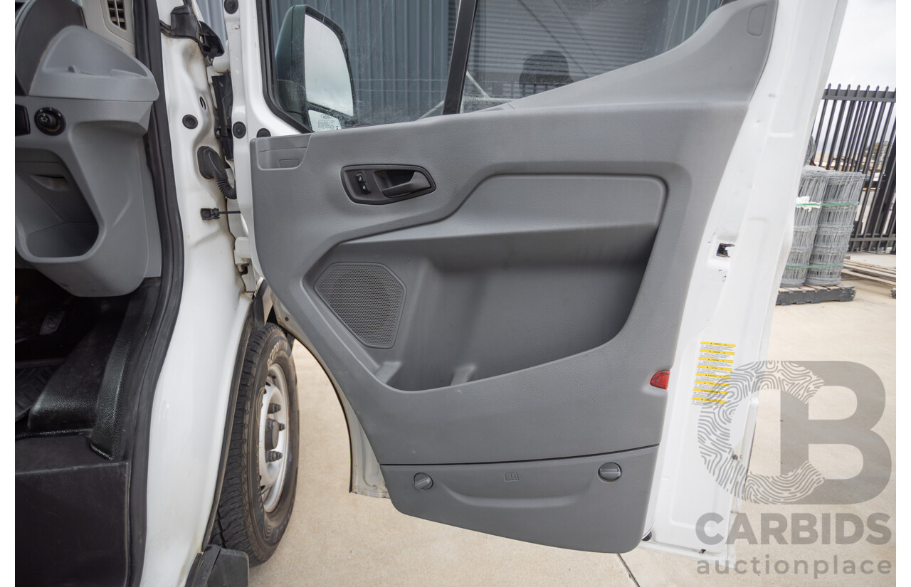 10/2015 Ford Transit Mid Roof (LWB) VO Van Frozen White Turbo Diesel 2.2L