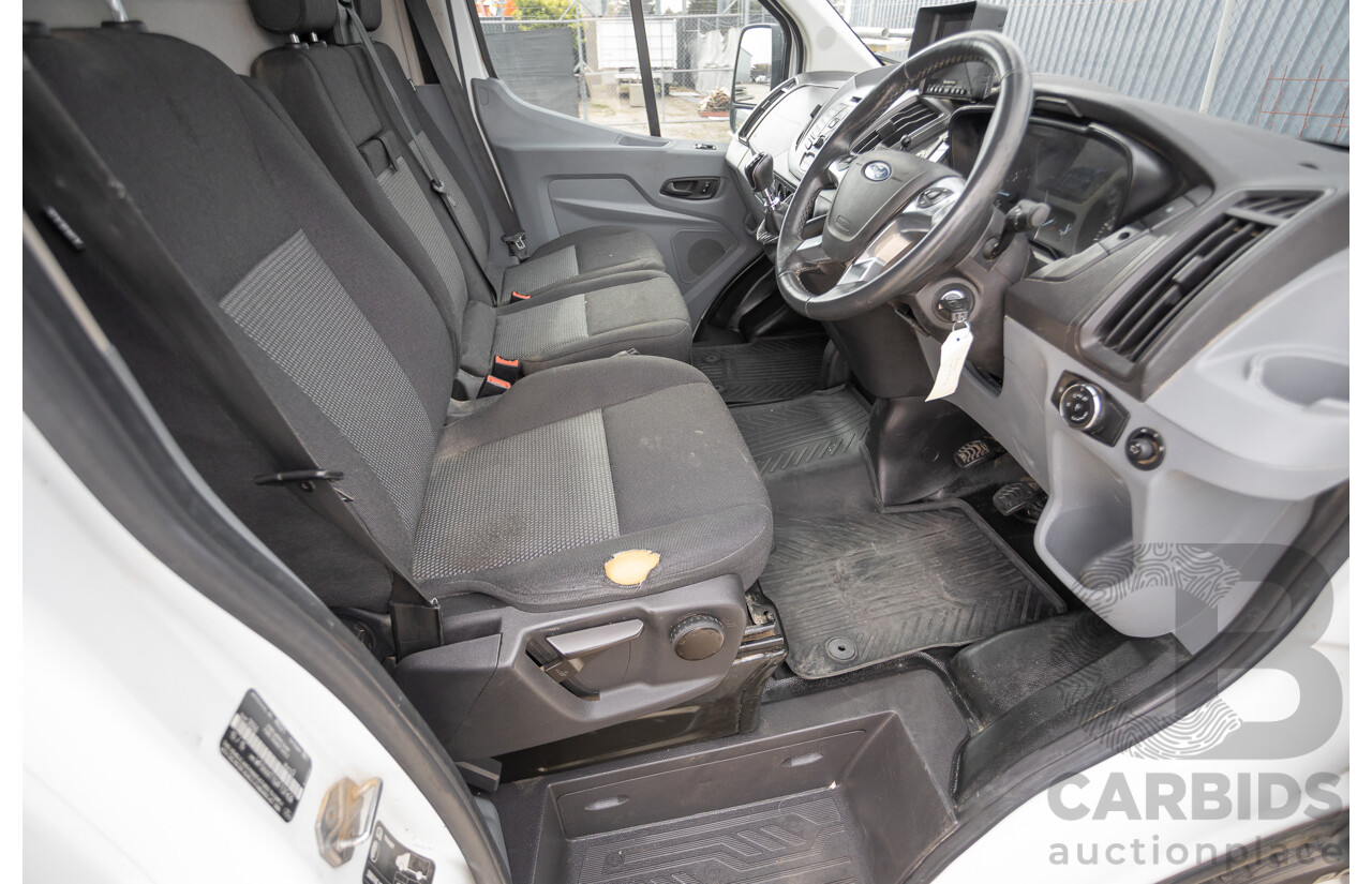10/2015 Ford Transit Mid Roof (LWB) VO Van Frozen White Turbo Diesel 2.2L