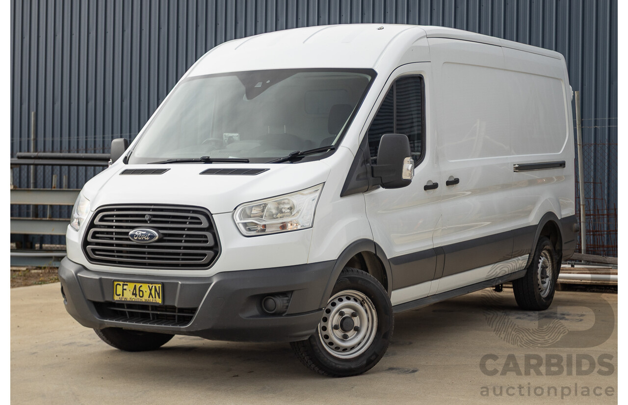 10/2015 Ford Transit Mid Roof (LWB) VO Van Frozen White Turbo Diesel 2.2L