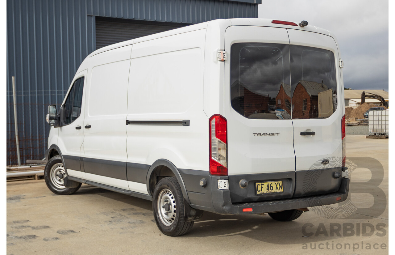 10/2015 Ford Transit Mid Roof (LWB) VO Van Frozen White Turbo Diesel 2.2L