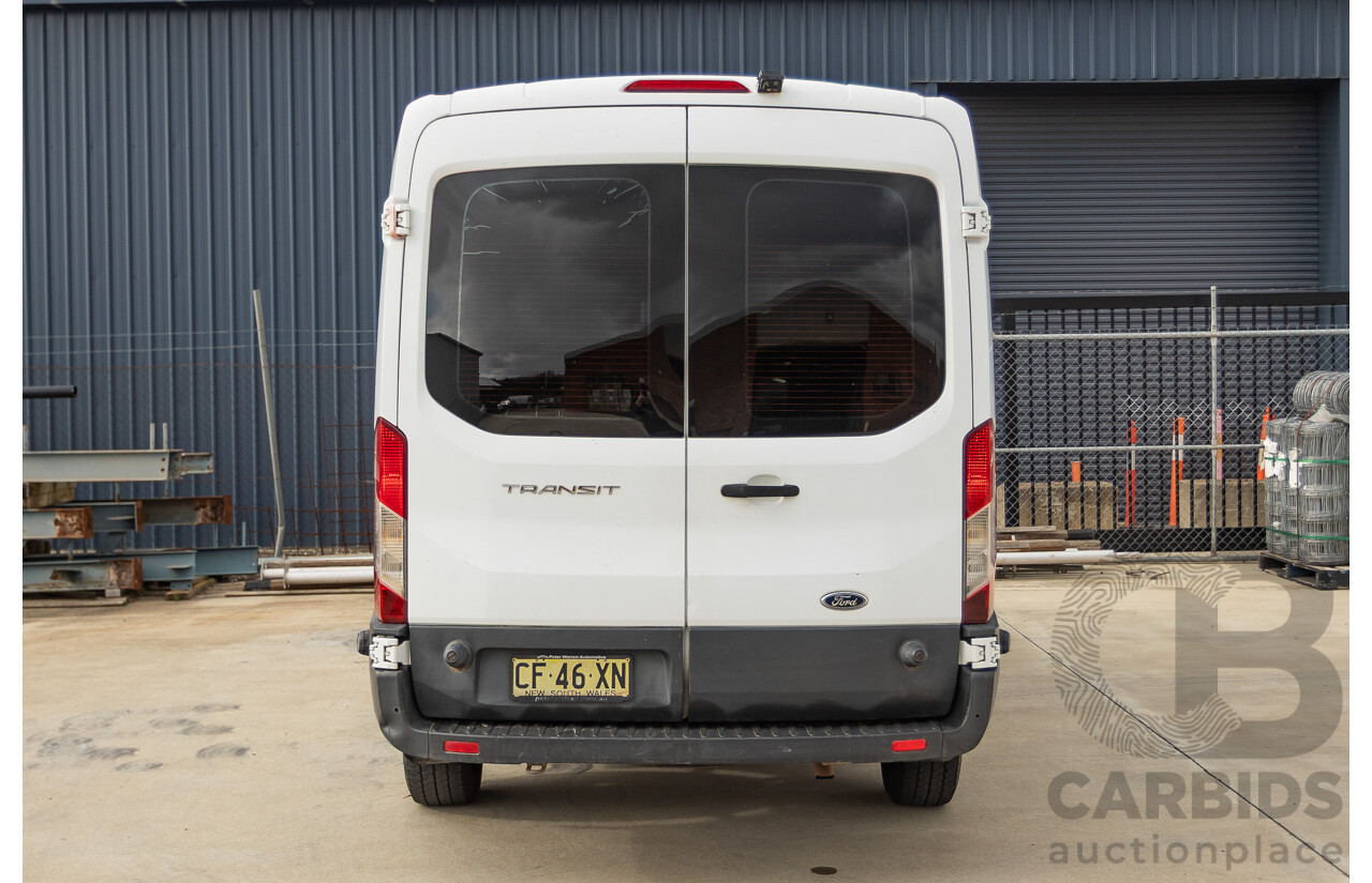 10/2015 Ford Transit Mid Roof (LWB) VO Van Frozen White Turbo Diesel 2.2L