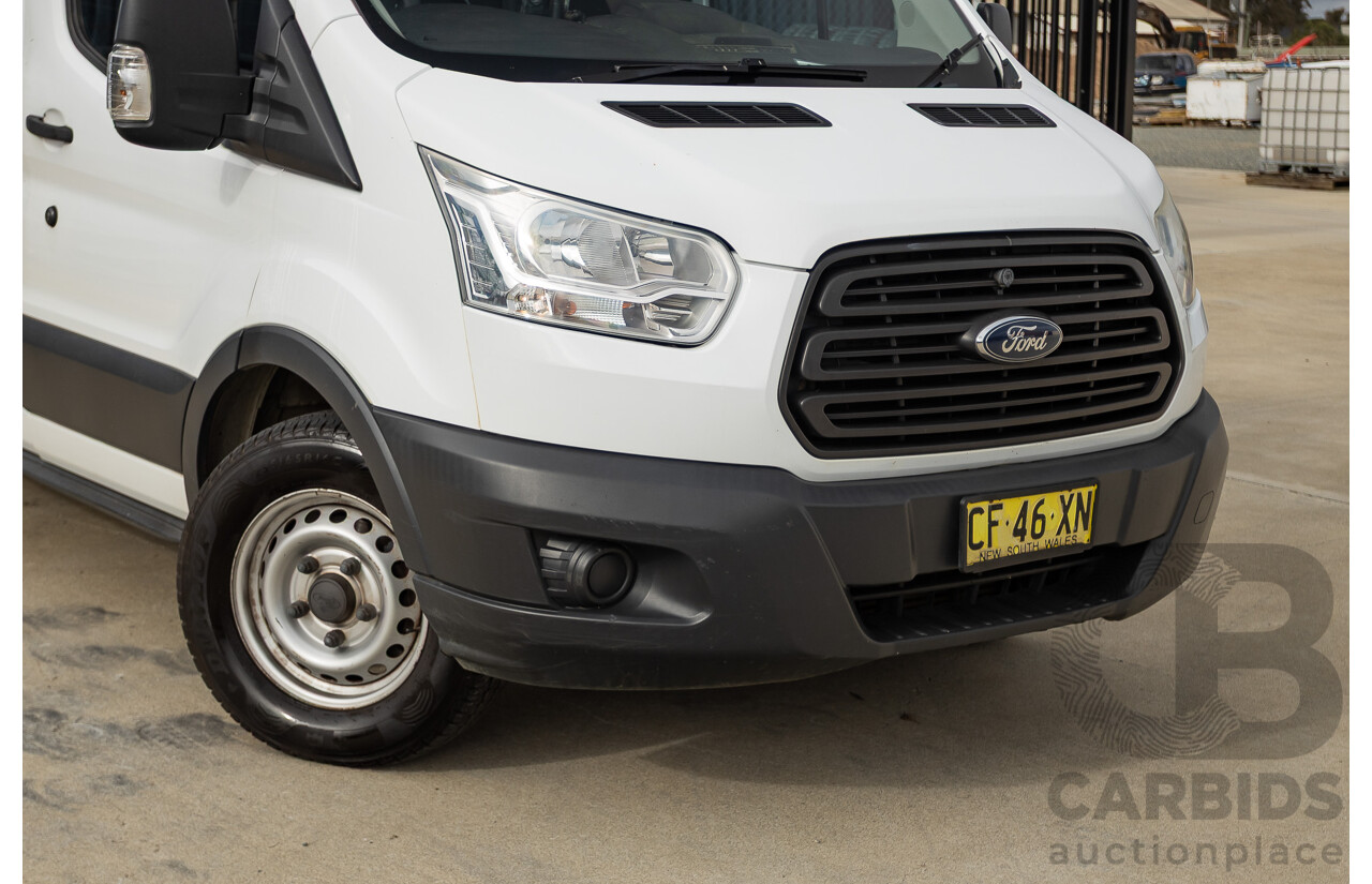 10/2015 Ford Transit Mid Roof (LWB) VO Van Frozen White Turbo Diesel 2.2L